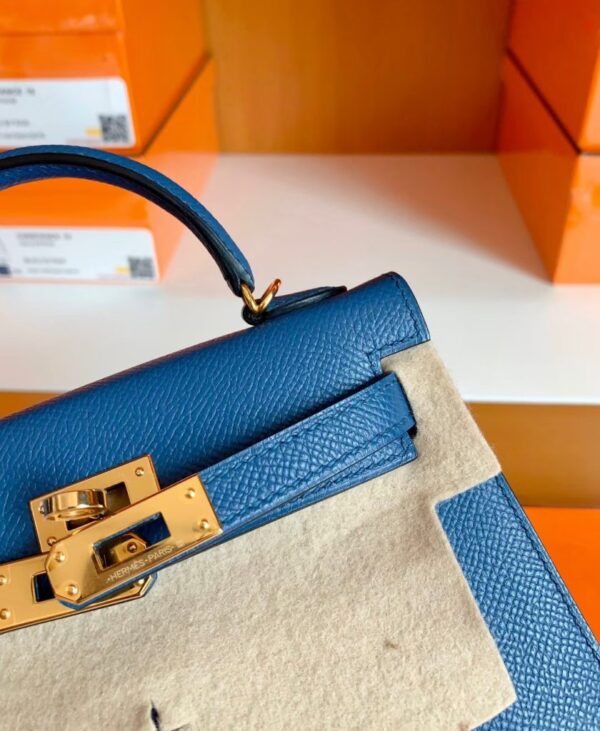 mmexport1674909006537-840x1024-1 Hermes mini kelly Epsom R2 blue agete Gold Hardware 19cm Full Handmade