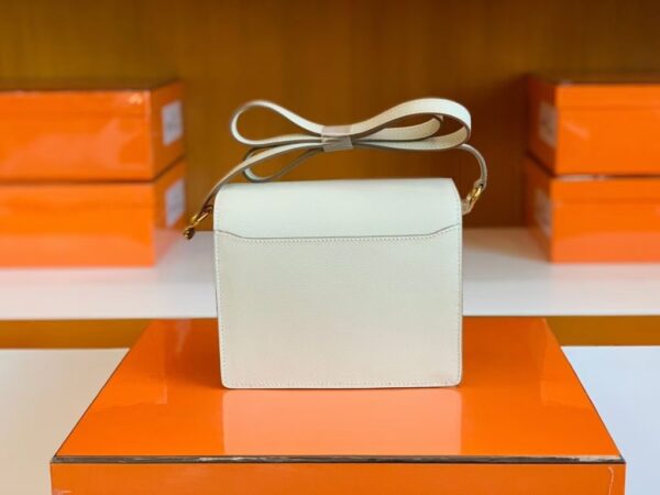 mmexport1674909529589-1024x768-1 Hermes Roulis Eve Leather craie White Gold Hardware 18cm Full Handmade