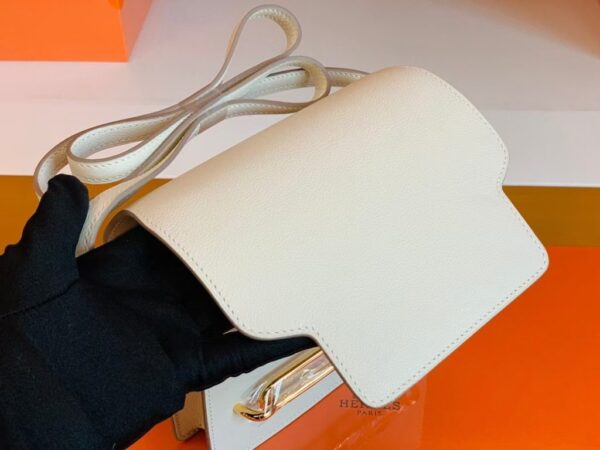 mmexport1674909535358-1024x768-1 Hermes Roulis Eve Leather craie White Gold Hardware 18cm Full Handmade