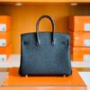Hermes Birkin Touch Togo & Matte Alligator ck89 Noir Gold Hardware 25cm Full Handmade