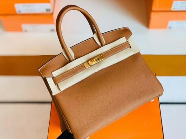 mmexport1675759332730-1024x768-1 Hermes Birkin Togo CK37 Golden Brown Gold Hardware 30cm Full Handmade