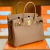 Hermes Birkin Togo CK37 Golden Brown Gold Hardware 30cm Full Handmade