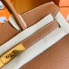 Hermes Birkin Togo CK37 Golden Brown Gold Hardware 30cm Full Handmade