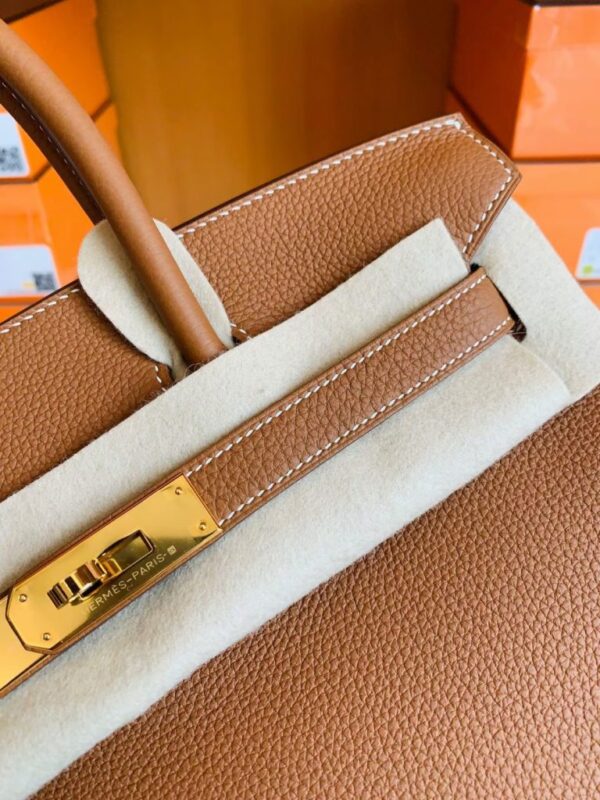 mmexport1675759337041-768x1024-1 Hermes Birkin Togo CK37 Golden Brown Gold Hardware 30cm Full Handmade