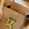 Hermes Birkin Togo CK37 Golden Brown Gold Hardware 30cm Full Handmade