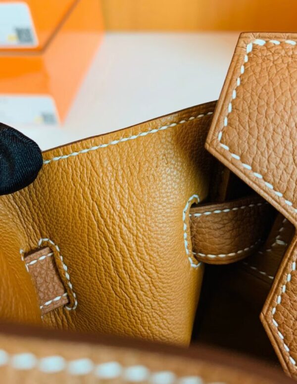 mmexport1675759341835-791x1024-1 Hermes Birkin Togo CK37 Golden Brown Gold Hardware 30cm Full Handmade