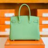 Hermes Birkin Togo Avocado green Gold Hardware 30cm Full Handmade