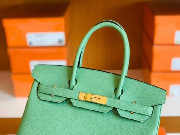 mmexport1675759390093-1024x768-1 Hermes Birkin Togo Avocado green Gold Hardware 30cm Full Handmade