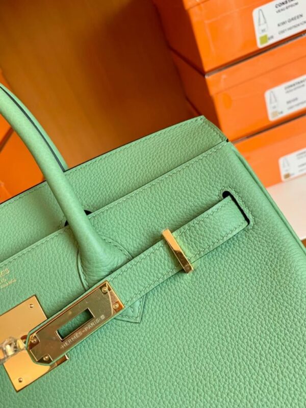 mmexport1675759394591-768x1024-1 Hermes Birkin Togo Avocado green Gold Hardware 30cm Full Handmade
