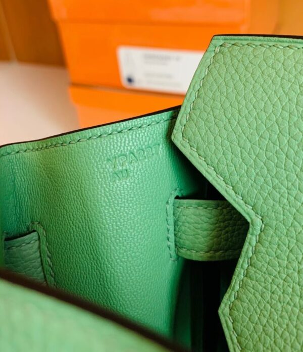 mmexport1675759399350-881x1024-1 Hermes Birkin Togo Avocado green Gold Hardware 30cm Full Handmade