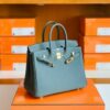 Hermes Birkin Togo 63 Almond green Gold Hardware 25cm Full Handmade