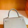 Hermes Kelly Epsom M8 Griss Asphalte Gold Hardware 25cm Full Handmade