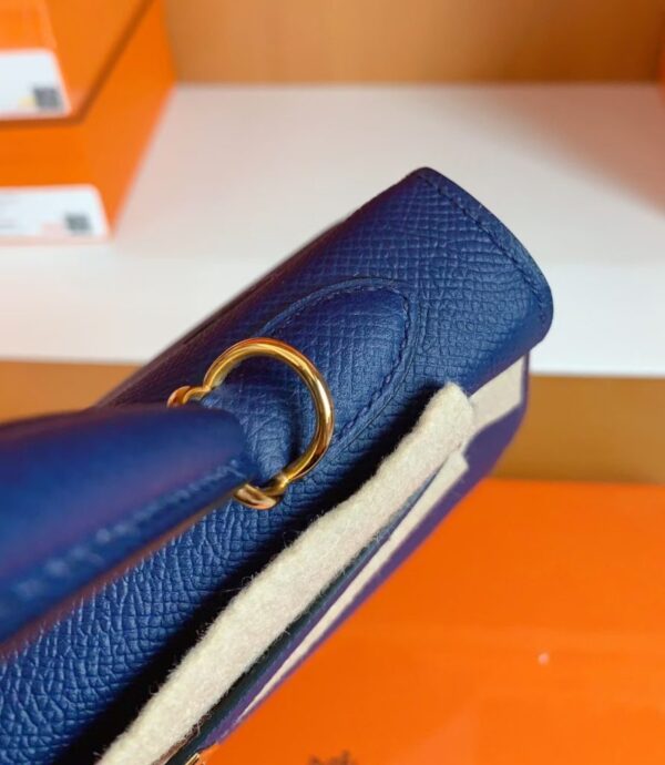 mmexport1675760567878-891x1024-1 Hermes Kelly Epsom gem blue Gold Hardware 25cm Full Handmade