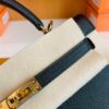 mmexport1675760647730-768x1024-1 Hermes Kelly Epsom Black Gold Hardware 25cm Full Handmade