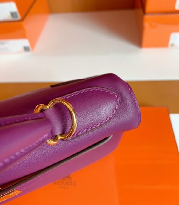 mmexport1675760717616-896x1024-1 Hermes Kelly swift P9 Anemone Purple Gold Hardware 28cm Full Handmade
