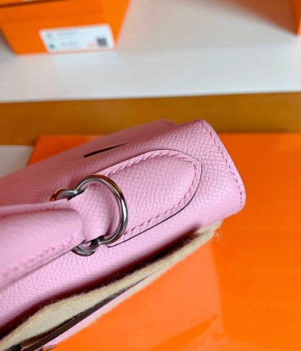 Hermes Kelly Epsom X9 mallow purple Silver Hardware 28cm Full Handmade