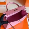 Hermes Kelly Epsom X9 mallow purple Silver Hardware 28cm Full Handmade