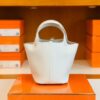 mmexport1675761383854-1024x777-1 Hermes Picotin Lock TC Leather 01 Pure white Silver Hardware 18cm Full Handmade