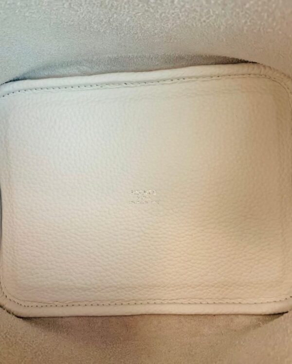 mmexport1675761391657-820x1024-1 Hermes Picotin Lock TC Leather 01 Pure white Silver Hardware 18cm Full Handmade