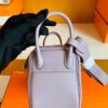 mmexport1675761554089-774x1024-1 Hermes Mini Lindy Togo 4W Taro purple Silver Hardware 19cm Full Handmade