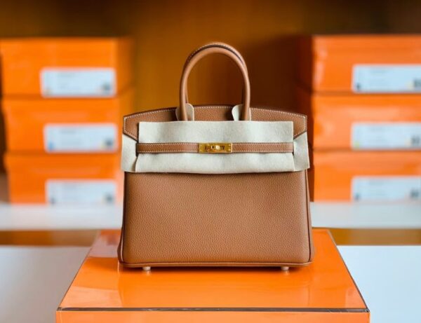 mmexport1676280335954-1024x787-1 Hermes Birkin Togo Golden Brown Gold Hardware 25cm Full Handmade