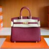 mmexport1676280428678-1024x768-1 Hermes Birkin Togo K1 Garnet red Gold Hardware 25cm Full Handmade