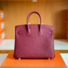 mmexport1676280430239-1024x776-1 Hermes Birkin Togo K1 Garnet red Gold Hardware 25cm Full Handmade