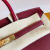 mmexport1676280433056-768x1024-1 Hermes Birkin Togo K1 Garnet red Gold Hardware 25cm Full Handmade