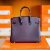 Hermes Birkin Touch Togo & Matte crocodile grape purple Rose Gold Hardware 25cm Full Handmade