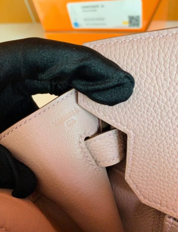 Hermes Birkin Togo 4W wisteria pink Silver Hardware 30cm Full Handmade