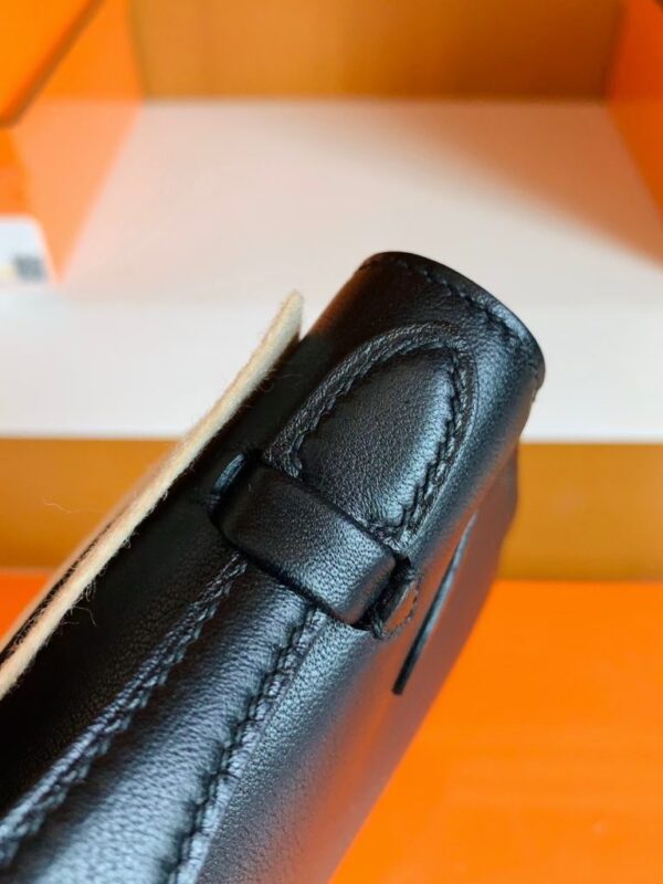 mmexport1676280815239-768x1024-1 Hermes mini Kelly Pochette Swift Black Gold Hardware 22cm Full Handmade