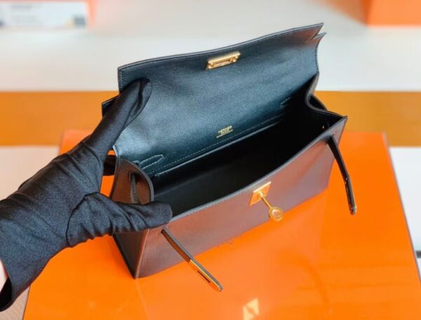 mmexport1676280818107-1024x779-1 Hermes mini Kelly Pochette Swift Black Gold Hardware 22cm Full Handmade