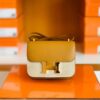 Hermes Constance Epsom 2S Sesame yellow Gold Hardware 18cm Full Handmade