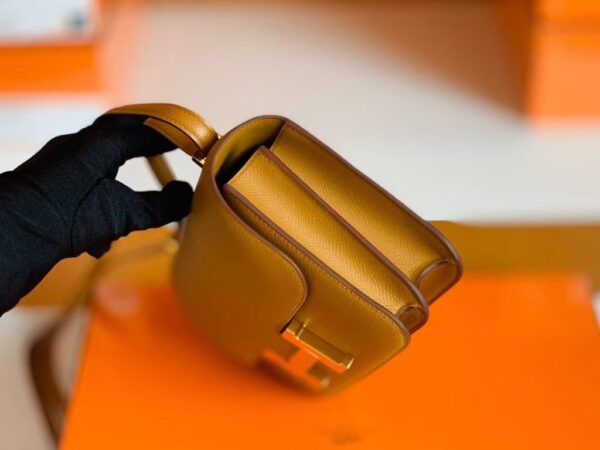 Hermes Constance Epsom 2S Sesame yellow Gold Hardware 18cm Full Handmade