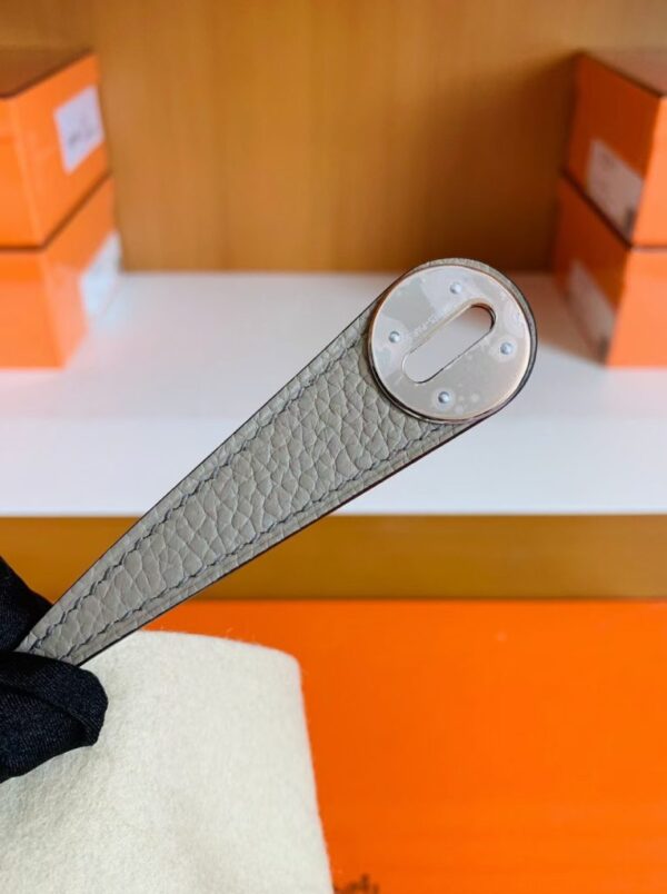 mmexport1676281351852-764x1024-1 Hermes Lindy TC Leather m8 gris asphalte Silver Hardware 26cm Full Handmade
