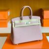 Hermes Birkin New Togo 4W wisteria pink Silver Hardware 25cm Full Handmade
