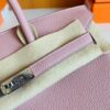 Hermes Birkin New Togo 4W wisteria pink Silver Hardware 25cm Full Handmade