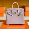 Hermes Birkin New Togo 4W wisteria pink Silver Hardware 25cm Full Handmade