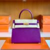 mmexport1676283676269-1024x781-1 Hermes Kelly Epsom p9 actiniae purple Gold Hardware 25cm Full Handmade