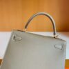 mmexport16771255983541-1024x806-1 Hermes Kelly Epsom Etoupe Grey Gold Hardware 25cm Full Handmade