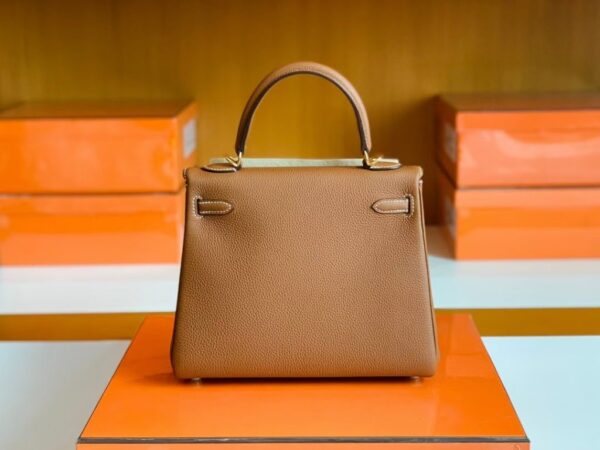 mmexport1677125643679-1024x768-1 Hermes Kelly Togo Golden Brown Gold Hardware 25cm Full Handmade