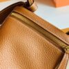mmexport16771257365221-1024x768-1 Hermes Lindy TC Leather CK37 Golden Brown Gold Hardware 26cm Full Handmade