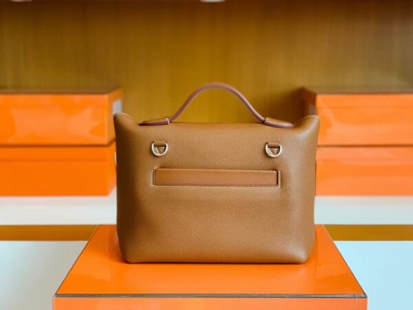 mmexport1677125811114-1024x768-1 Hermes Kelly 2424 Togo CK37 Golden Brown Silver Hardware 29cm Full Handmade