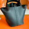 mmexport1677126306825-1024x774-1 Hermes Picotin TC Leather Black Silver Hardware 18cm Full Handmade
