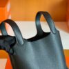 mmexport1677126314361-1024x768-1 Hermes Picotin TC Leather Black Silver Hardware 18cm Full Handmade