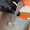 mmexport1677126346295-768x1024-1 Hermes Mini Evelyne Togo 8F tinware grey Silver Hardware 16cm Full Handmade