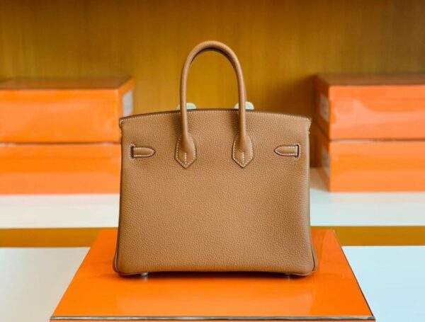 mmexport16771266941621-1024x776-1 Hermes Birkin Togo CK37 Golden Brown Silver Hardware 25cm Full Handmade