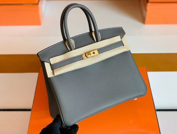 mmexport1677126723623-1024x777-1 Hermes Birkin Togo tinware grey Gold Hardware 25cm Full Handmade