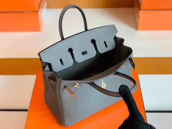 mmexport1677126731213-1024x768-1 Hermes Birkin Togo tinware grey Gold Hardware 25cm Full Handmade