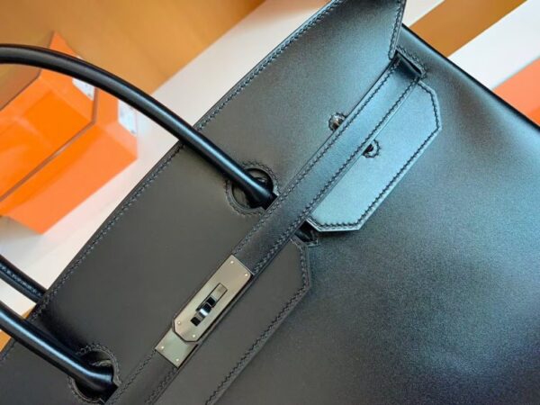 mmexport1677127292418-1024x768-1 Hermes Birkin Box so Black Silver Hardware 40cm Full Handmade